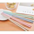 4 Pairs Healthy Wheat Straw Chopsticks